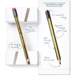 Staedtler Lápiz Noris Digital Jumbo 0.7 mm con Borrador, Tecnología Erm