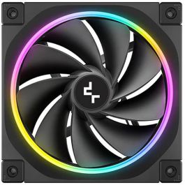 Deepcool FL12R ARGB Ventilador Caja 120 mm para PC con Iluminación RGB Direccionable y Control PWM para Mejorar Refrigeración