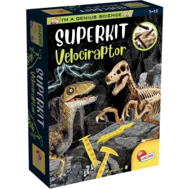Lisciani Giochi Super Kit Velociraptor Nuevo Excavación Dinosaurio Juguete Científico para Niños a Partir de 7 Años Precio: 24.50000014. SKU: B1HLXPZ9C3