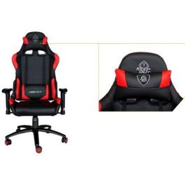 SILLA GAMER KEEP-OUT XS200PROR ROJA - BASE METAL - AJUSTE ALTURA - AJUSTE ÁNGULO TRASERO - APOYABRAZOS 2D - CILINDRO DE GAS CLASE 4