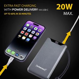 Intenso Powerbank F10000 10000 mAh Gris con Power Delivery y Quick Charge 3.0 Intenso Powerbank F10000 10000 mAh Gris con Power Delivery y Quick Charge 3.0