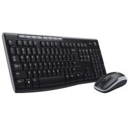 Logitech Combo Teclado/Ratón Inalámbrico Multimedia MK270 920-004513 - Diseño Ergonómico y Largo Alcance Precio: 29.49999965. SKU: S0201550
