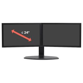 Ergotron Neo-Flex Soporte Elevador para Dos Monitores Ajustable en Altura Negro