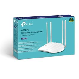 TP-Link TL-WA1201 Punto de Acceso Inalámbrico AC1200 Doble Banda 867 Mbit/s con PoE Blanco