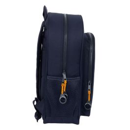 Mochila Escolar Real Madrid C.F. Azul marino 32 x 38 x 12 cm Mochila Escolar Real Madrid C.F. Azul marino 32 x 38 x 12 cm
