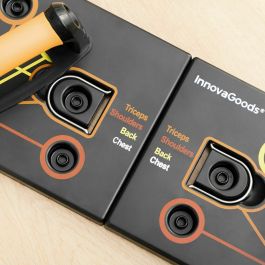 Pack Tabla de Flexiones Push-Up y Set de Bandas de Resistencia con Accesorios y Guía de Ejercicios InnovaGoods