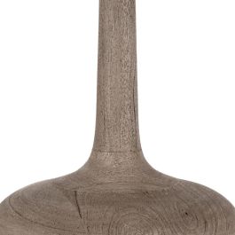 Base Lámpara Mesa Marrón Madera de Mango 30 X 30 X 47 cm