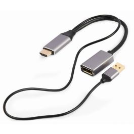 Adaptador DisplayPort a HDMI GEMBIRD A-HDMIM-DPF-02 Negro 4K Ultra HD Precio: 32.58999964. SKU: S5616406