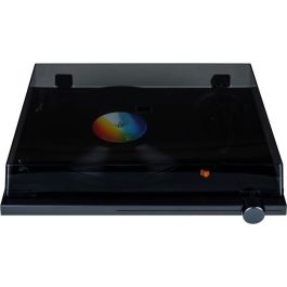 THOMSON TT700 - Tocadiscos de vinilo premium de 33 y 45 rpm - Cabezal de reproducción AT91 Audio Technica - Antideslizante - Negro THOMSON TT700 - Tocadiscos de vinilo premium de 33 y 45 rpm - Cabezal de reproducción AT91 Audio Technica - Antideslizante - Negro