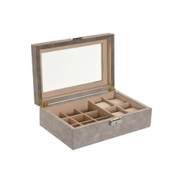 Caja-Joyero Home ESPRIT Marrón Gris Poliuretano Madera MDF 25,00, X 16,5 X 8 CM Precio: 25.4999998. SKU: B17LVWRD9L