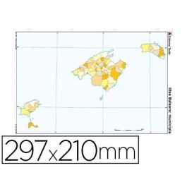 Mapa Mudo Color Din A4 Islas Baleares Politico 100 unidades Precio: 25.479999667199998. SKU: B1KFVW3HZ2