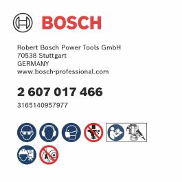 Bosch 2607017466 Juego de Fresas para Fresadoras, 8 mm de Diámetro de Vástago, 6 Piezas en Estuche de Transporte