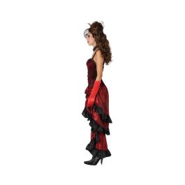 Disfraz Cabaret Rojo Adulto Mujer XS-S Siglo XX Vestido