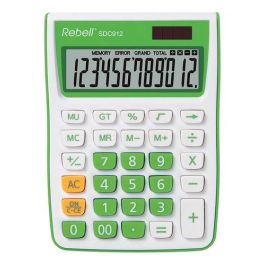 Calculadora Sobremesa Rebell 12 Digitos Sdc-912 Verde Calculadora Sobremesa Rebell 12 Digitos Sdc-912 Verde Precio: 9.5900002. SKU: B1JXGGRNS7