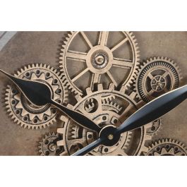 Reloj Pared Chic DKD Home Decor Plateado Dorado 8.5 x 72 x 72 cm Reloj Pared Chic DKD Home Decor Plateado Dorado 8.5 x 72 x 72 cm
