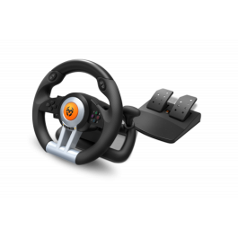 Krom Volante K-Wheel Gaming PC PS3 PS4 Xbox One con pedales y vibración