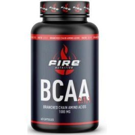 FIRE NUTRITION BCAA Ratio 2:1:1 1000mg, 60 Cápsulas. Suplemento Aminoácidos Ramificados Leucina, Isoleucina y Valina para Recuperación Muscular Precio: 13.6900005. SKU: B14ST5QBLY