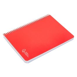 Liderpapel Witty Cuaderno Espiral DIN A4 Tapa Dura 80 Hojas 90g Rayado Horizontal con Margen Rojo Liderpapel Witty Cuaderno Espiral DIN A4 Tapa Dura 80 Hojas 90g Rayado Horizontal con Margen Rojo