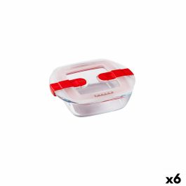 Fiambrera Hermética Pyrex Cook & Heat 15 x 12 x 4 cm 350 ml Transparente Vidrio (6 Unidades) Precio: 66.50000038. SKU: S2707055