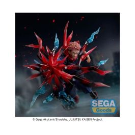 Sega Figura Yuji Itadori Black Flash Version - Colección Luminasta de Jujutsu Kaisen (15,5 cm)