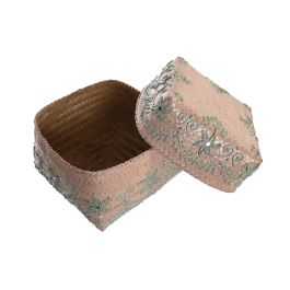 DKD Home Decor Cesta Balines Bambú Multicolor 27 x 23 x 27 cm Set de 3 Piezas (22x19 19x17)