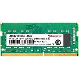 Transcend JM3200HSE-16G Memoria RAM DDR4 de 16GB, 3200MHz, CL22, SO-DIMM para Portátil Precio: 226.59000023. SKU: B14LG8ESS8