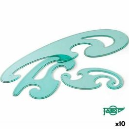 Set de reglas Faibo Curvo (3 Piezas) (10 Unidades) Precio: 22.49999961. SKU: B1275TNVQG
