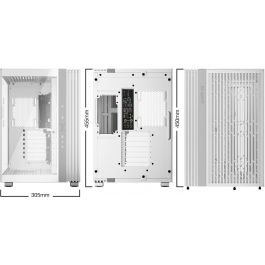be quiet! 600 DX Caja Gaming Midi-Tower PC Light Base, Blanco, Ventana Lateral, Iluminación RGB, ATX/Micro ATX/Mini-ATX
