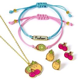 THE CARAT SHOP Set Colgante, Pulsera y Pendientes Pusheen con Aleación de Zinc, Sin Níquel, Cadmio ni Plomo Precio: 17.5000001. SKU: B1KE267KC6