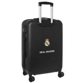 Safta Maleta Mediana Trolley 24" Real Madrid 2ª Equipación Cierre Candado TSA Ruedas 360º 60L