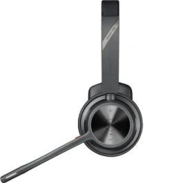 Poly Voyager 4310 Auricular Inalámbrico con Micrófono, Adaptador BT700 y Base de Carga, Bluetooth, Negro