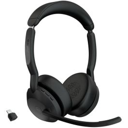 Jabra Evolve2 55 Link380c MS Stereo Auriculares con Micrófono para Microsoft Teams