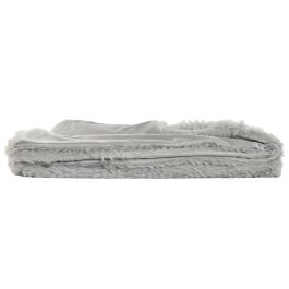Manta Urban DKD Home Decor Gris Claro 170 x 1 x 130 cm (2 Unidades) Manta Urban DKD Home Decor Gris Claro 170 x 1 x 130 cm (2 Unidades)