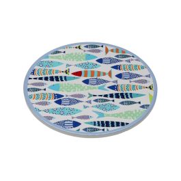 Salvamantel Peces 3D Colores Versa 20x20 cm (4 Unidades) Salvamantel Peces 3D Colores Versa 20x20 cm (4 Unidades)