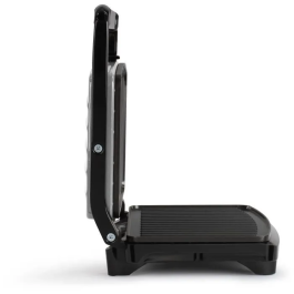 Livoo DOC232G Parrilla Compacta con Revestimiento Antiadherente - Bisagra Ajustable - Superficie 23x15cm - Indicador Luminoso