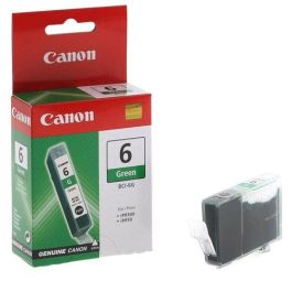 Cartucho Inkjet Canon Bci-6G Bj-S800/S820/S900, I990/99Xx, Pixma Ip4000/Ip5000/Ip6000/Ip8500/Mp750/Mp760/Mp787 Verde 280 Pág. (9473A002) Precio: 14.49999991. SKU: B1BDVPPL6M