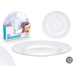 Plato Redondo Grande Transparente 27,5Cm Diam Leknes (48 Unidades) Precio: 48.50000045. SKU: B1AXFM9EQB