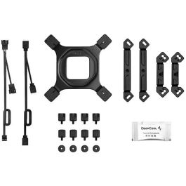 DeepCool AG620 BK ARGB V2 Refrigerador de aire Negro 12 cm Doble Ventilador 6 Tubos Heatpipe Iluminación LED