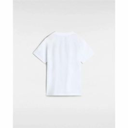 Camiseta de Manga Corta Infantil Vans Vans Classic Blanco
