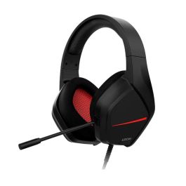Krom Kopa Move Auriculares Gaming Diadema Alámbricos con Micrófono Omnidireccional Sonido Estéreo Altavoces 50mm Negro Multiplataforma