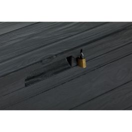 5five TOO8009371016421 Baúl de Almacenamiento Gris de Madera 280 Litros 5five TOO8009371016421 Baúl de Almacenamiento Gris de Madera 280 Litros
