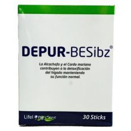 LIFELONG CARE Depurbesibz 30Sticks - Complemento Depurativo Hepático con Alcachofa, Cardo Mariano, Diente de León y Bardana Precio: 33.4999995. SKU: B13H22BNR6