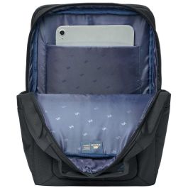 Rivacase 8425 Mochila ECO para MacBook Pro 16 y Portátiles 14" - Negro, Tela/Neopreno/Poliéster con Protección