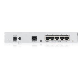 Zyxel Firewall USG FLEX 100 | USGFLEX100-EU0111F | 900Mbit/s Firewall, 270Mbit/s VPN, 4 LAN/DMZ Ports, 1 WAN, 1 SFP, 1 USB