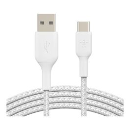 Belkin CAB002bt2MWH Cable USB-C a USB-A Boost Charge 2m Blanco Trenzado para Carga y Sincronización Precio: 13.89000019. SKU: B14WM48EEP