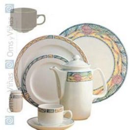 Terrazo Taza Apilable 10 Moca de la Colección Terrazzo, Vajilla con Diseño Florales (Set de 12) Precio: 25.9182. SKU: B1DT9N4G6S