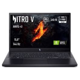 PC portátil para juegos -ACER -Nitro V 15 ANV15-41-R85W -15.6 FHD 144Hz IPS -Ryzen 5 7535HS -RAM 16GB -512GB SSD -RTX 4050 -Sin windows Precio: 1130.745000605. SKU: B1JE73MBYQ