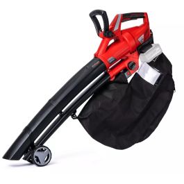Einhell GE-CL 36 Li E-Solo - Soplador/Aspirador de Hojas a Batería, 210 km/h, 720 m³/h, Bolsa 45L, Litio