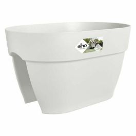 Elho Maceta Vibia Campana Flower Bridge 40, Blanco Seda, para Balcón Exterior L 26 x An 39 x Al 22 cm Precio: 31.50000018. SKU: S7167355