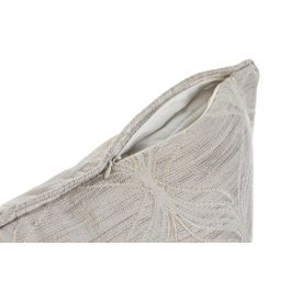 DKD Home Decor Jaquard1 23 Cojin Beige Poliester 45x45x45 cm